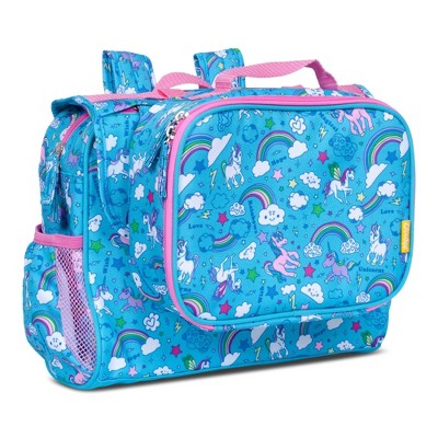 unicorn backpack and lunchbox