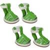 Pet Life Buckle-Supportive PVC Waterproof Pet Dog Shoes Sandals - Set Of 4, LG, Blue - 3 of 4