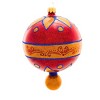 Metzler Bros. 5.5 Inch Red Glitter Reflector Tree Ornaments - 2 of 3