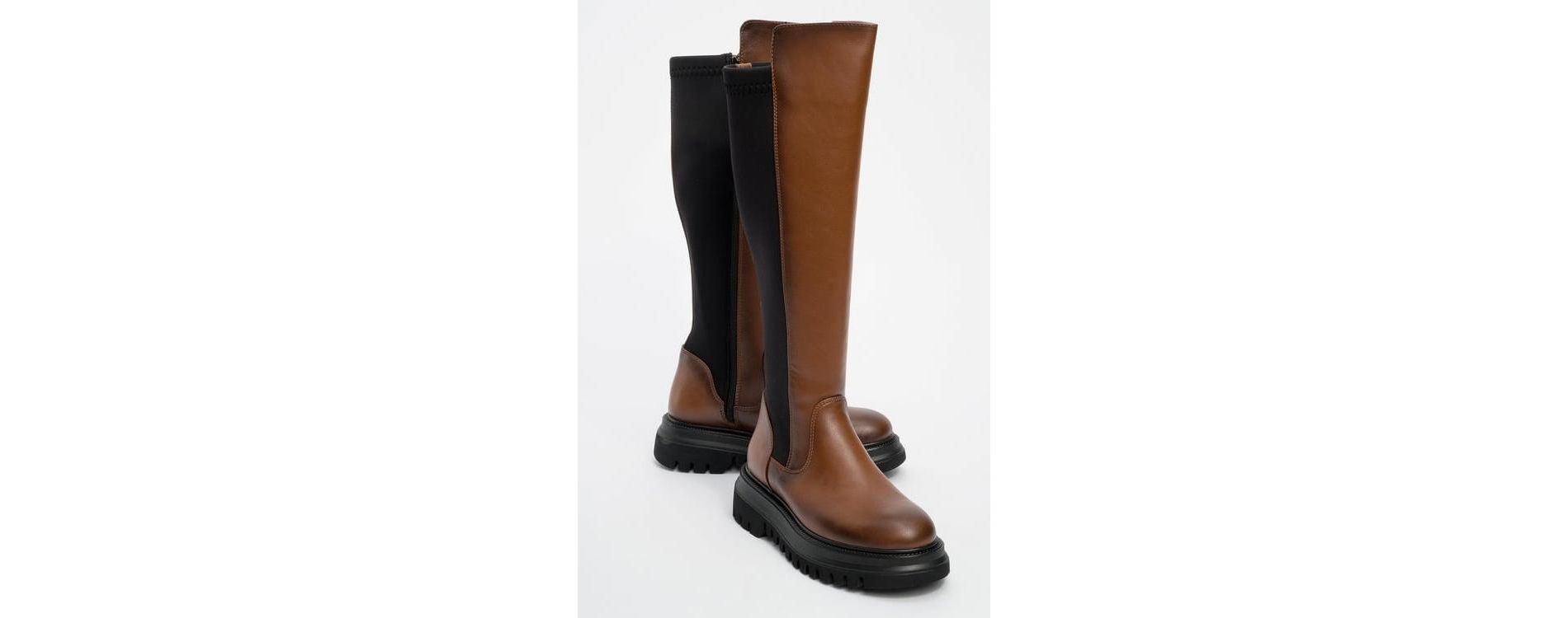 Shadow Cognac Brown Boot (Women) | Prologue Shoes