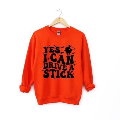 Simply Sage Market Women's Graphic Sweatshirt Yes I Can Drive A Stick