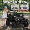JOYRACER 24V 2-Seater Ride-On Jeep Style Car for Kids, Electric Ride-On Toys with Bluetooth, Music, USB & MP3 Port - 3 of 4
