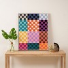 Schatzi Brown Alice Check Multi Art Canvas - Society6 - 3 of 4