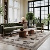 Padma Lakshmi x Rugs USA - Floris Hand-Tufted Floral Wool-Blend Rug - 2 of 4