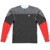 Men's Star Trek Tng Movie Science Uniform Front Back Print Long Sleeve Costume T-Shirt - 2 of 4
