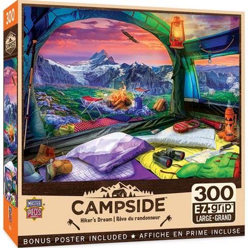 MasterPieces 300 Piece EZ Grip Jigsaw Puzzle - Cabin Crossing - 18x24