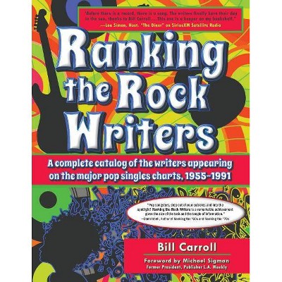 Ranking the Rock Writers - by  Bill Carroll (Paperback)