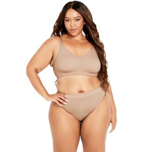 Avenue Wireless Back Smoother Bra - 1 of 4