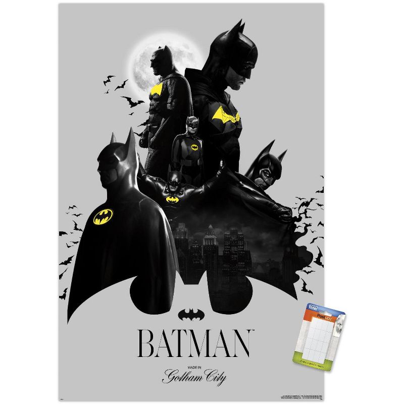 Trends International DC Comics Batman: 85th Anniversary - Batman Collage Unframed Wall Poster Prints, 1 of 7