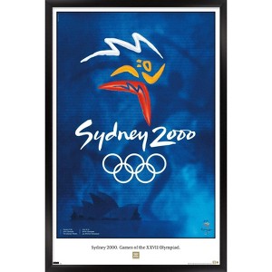 Trends International Team USA - Sydney 2000. Games of the XXVII Olympiad. Framed Wall Poster Prints - 1 of 4