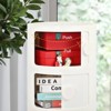 Haitral 3 Drawer Barrel Nightstand White - 2 of 4