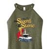 Women's - Disney - The Sword And The Stone Graphic High Neck Tank - 2 of 3