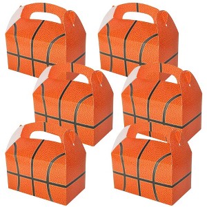 ArtCreativity Basketball Themed Party Favor Boxes (Pack of 12) - 1 of 4