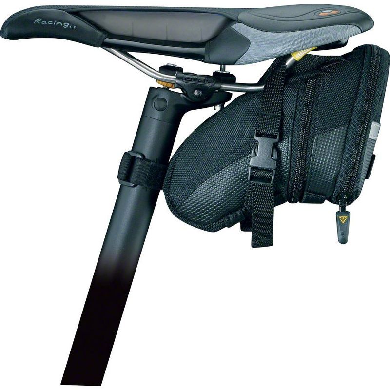 Topeak Aero Wedge Seat Bag: Strap-on, Medium, Black, 2 of 3