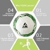 Vizari Toledo Soccer Ball for Outdoor Training and Fun Play | Two-Tone Football Soccer Ball in Sizes 3 4 and 5 for All Skill Levels and Ages | Best Soccer Ball for Kids Boys Girls Youth and Adults - 3 of 4