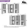 Aheaplus Large Closet System with Wooden Drawers and Shoe Racks - 4 of 4