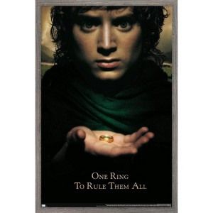 Trends International The Lord of the Rings: The Fellowship of the Ring - One Sheet Framed Wall Poster Prints - 1 of 4
