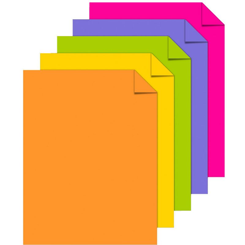 Astrobrights Colored Cardstock, 8-1/2 x 11 Inches, Assorted Happy Colors, Pack of 250, 3 of 6