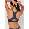 Smart & Sexy Women's Comfort Cotton Front & Back Close Racerback Bra - 4 of 4