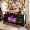 70" Fireplace TV Stand with 36" Electric Fireplace, Modern Entertainment Center & Media Console for TVs Up to 80", Storage Cabinet for Living Room - 2 of 4