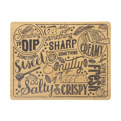 Sabatier Bamboo Cheese Guide Board