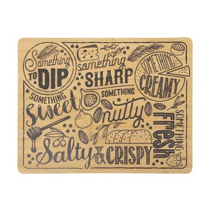 Sabatier Bamboo Cheese Guide Board - 1 of 4