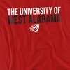 Men's University of West Alabama Official Stacked T-Shirt - 2 of 4