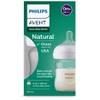 Philips Avent Glass Natural Baby Bottle With Natural Response Nipple -  Clear - 4oz : Target