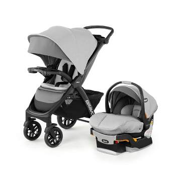 Chicco Bravo LE Travel System 2.0 Driftwood