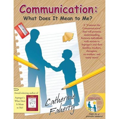 Communication: What Does It Mean to Me? - by  Catherine Faherty (Paperback)