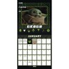 Star Wars 2026 Mandalorian Grogu 12"x12" Wall Calendar - 2 of 4