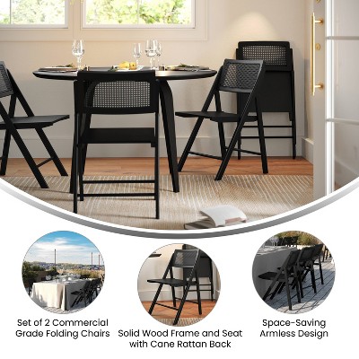Taylor & Logan Lisbeth Cane Rattan Chair Set
