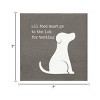 Slickblue 7x7 Dog Quote Wood Sign – Lab Testing Food Humor for Pet Owners' Kitchen or Home, Color Options - 3 of 3