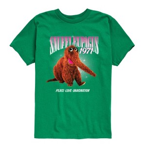 Boys' - Sesame Street - Snuffleupagus Collage Short Sleeve Graphic T-Shirt - 1 of 4