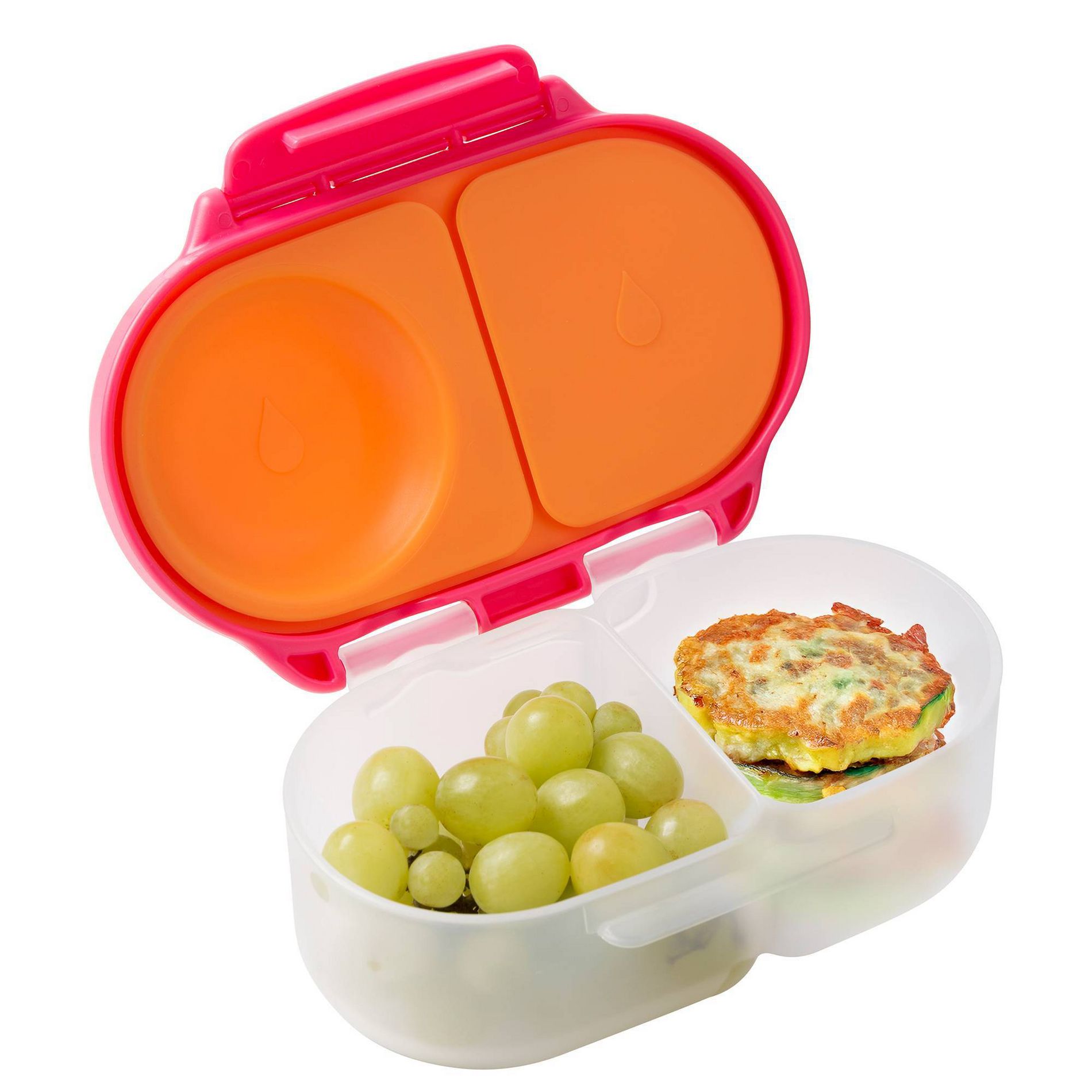 b.box snack box mini bento box snack container - strawberry shake
