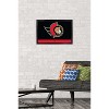 Trends International NHL Ottawa Senators - Logo 21 Framed Wall Poster Prints - 2 of 4