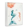 Stupell Industries Mermaid and Ocean Seahorse, 24" x 30" - 3 of 4