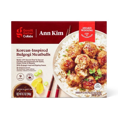 Frozen Korean-Inspired Bulgogi Meatballs - 8.75oz - Good & Gather™ Collabs | Ann Kim