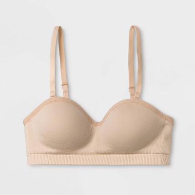 seam free strapless bra