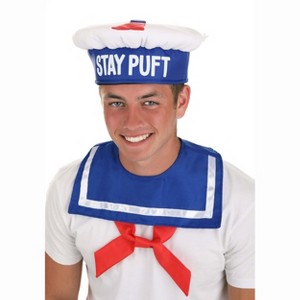 HalloweenCostumes.com One Size Fits Most   Ghostbusters Stay Puft Costume Kit, Red/White/Blue - 1 of 4