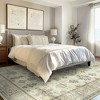 ABYNOW 8x10 Machine Washable Area Rug – Modern Abstract Soft Low-Pile Carpet with Non-Slip Backing for Living Room & Bedroom - 4 of 4
