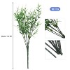 Attop 10 Bundles Artificial Lavender Flowers Faux Plastic Flowers for Indoor/Outdoor Home Decor - 2 of 4