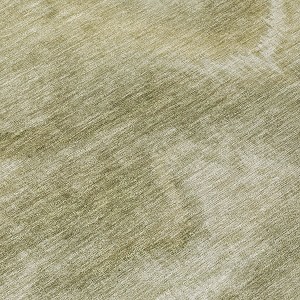 HomeRoots 9' X 12' Sage And Ivory Abstract Washable Indoor Outdoor Area Rug - 1 of 3