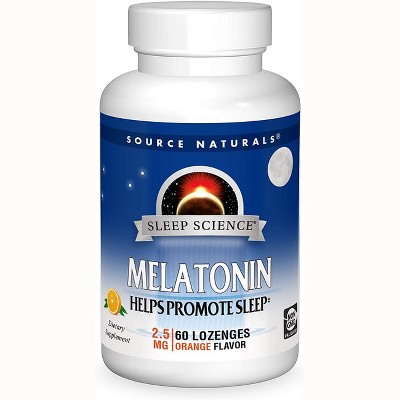 Source Naturals Melatonin 2.5 mg Lozenge - Orange 60ct