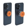 Unique Bargains Button Design Adhesive Phone Grip Orange 1 Pc - 3 of 4