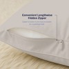 Kickoff 100% Bamboo Viscose Pillowcases Only, Hidden Zipper, Cooling Breathable, Bedding Pillow Covers for Hot Sleepers - 4 of 4