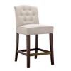 Ridstar Tufted Counter Stool For Dining Room & Counter-Beige - 2 of 4