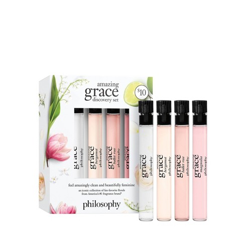 philosophy Amazing Grace Floral Women's Fragrance Discovery Set - 4ct - Ulta Beauty - image 1 of 3