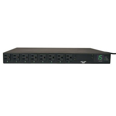 Tripp Lite 120V 15A PDU Metered ATS 8 Outlet PDUMH15AT Surge Protectors