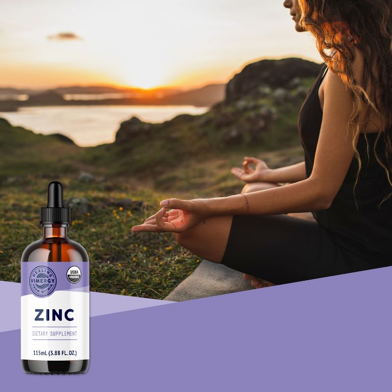 Vimergy Organic Liquid Zinc, Trial Size - 30 Servings, 2 of 12